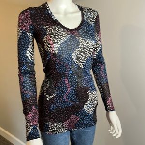 Preloved BCBGMAXAZRIA XXS Multi colored top.